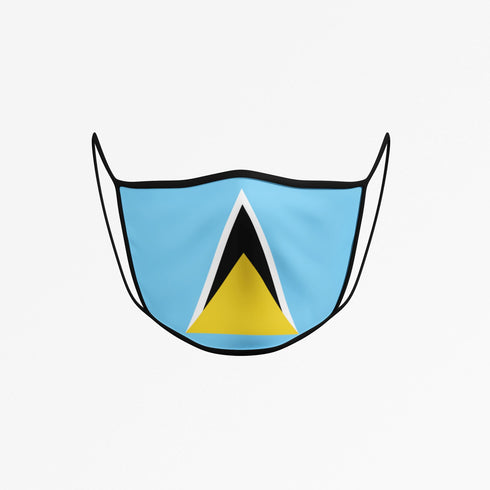 St. Lucia Face Covering - CaribeHeart Saint Lucia